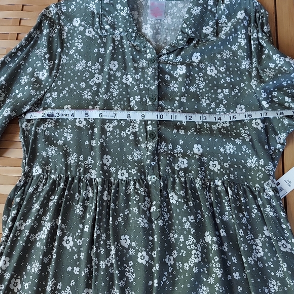 Floral print babydoll top - Picture 7 of 8